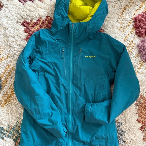 Patagonia women’s storm INSULATED ski jacket waterproof stretchy excellent - Picture 5 of 5